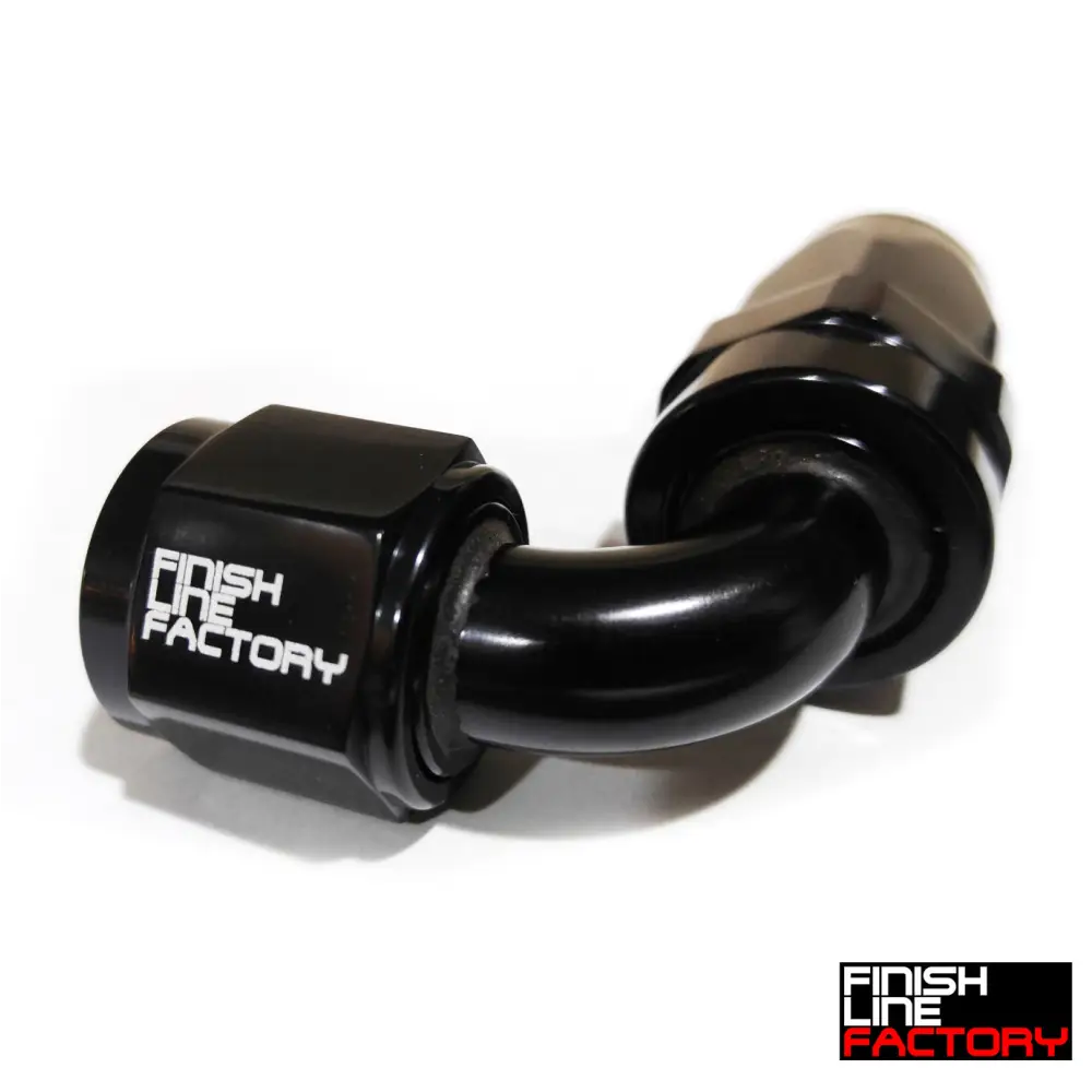 Swivel Hose End (Braided Rubber) - 90 Degree - 16