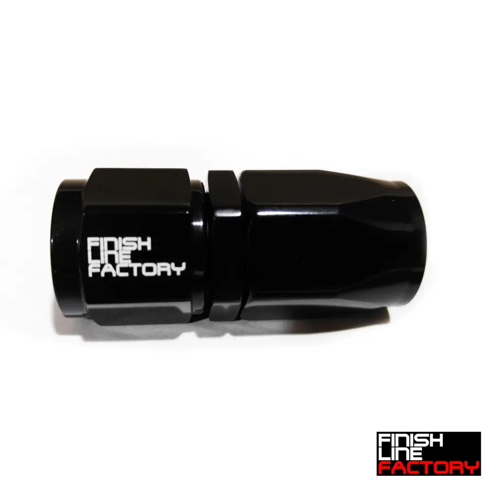 Swivel Hose End (Braided Rubber) - Straight - 08