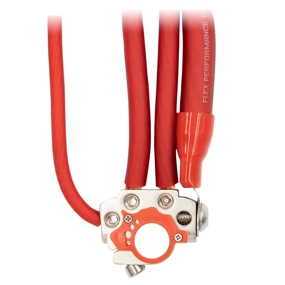 T-Spec 4 Position Battery Terminal - POS/NEG [V-BATT-TML] - Busbars Connectors & Insulators
