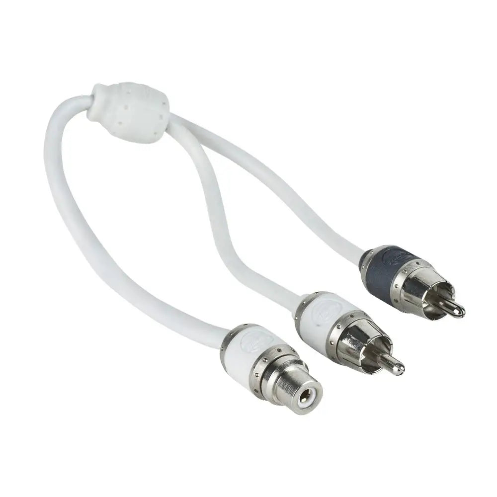 T-Spec V10 Series RCA Audio Y Cable - 2 Channel - 1 Female to 2 Males [V10RY1] - Accessories