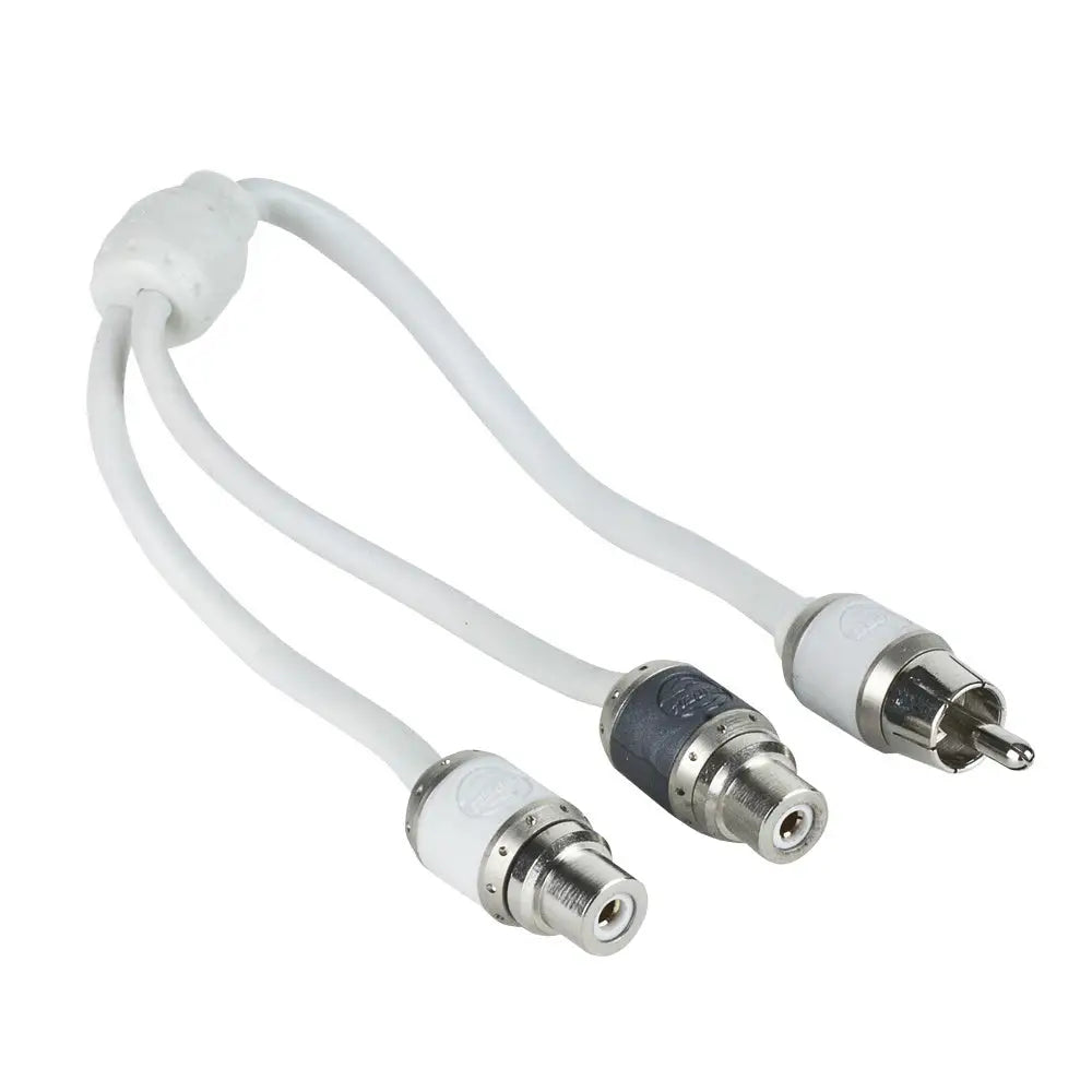 T-Spec V10 Series RCA Audio Y Cable - 2 Channel - 1 Male to 2 Females [V10RY2] - Accessories