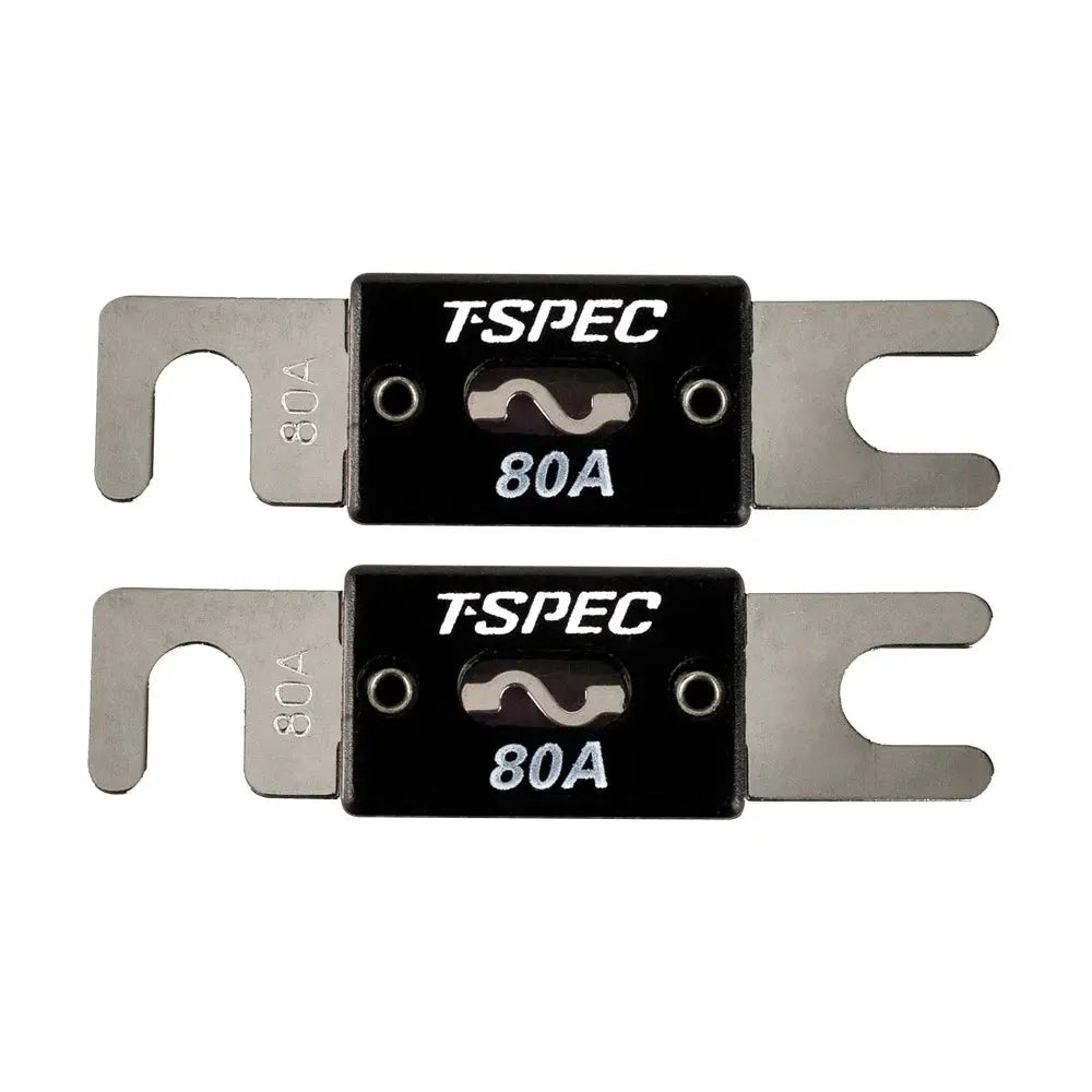 T-Spec V8 Series 80 AMP ANL Fuse - 2 Pack [V8-ANL80] - Fuse Blocks & Fuses