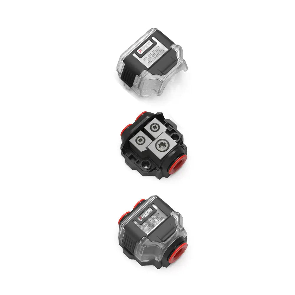 T-Spec VDB2 2-Position Distribution Block w/Cover [VDB2] - Busbars Connectors & Insulators