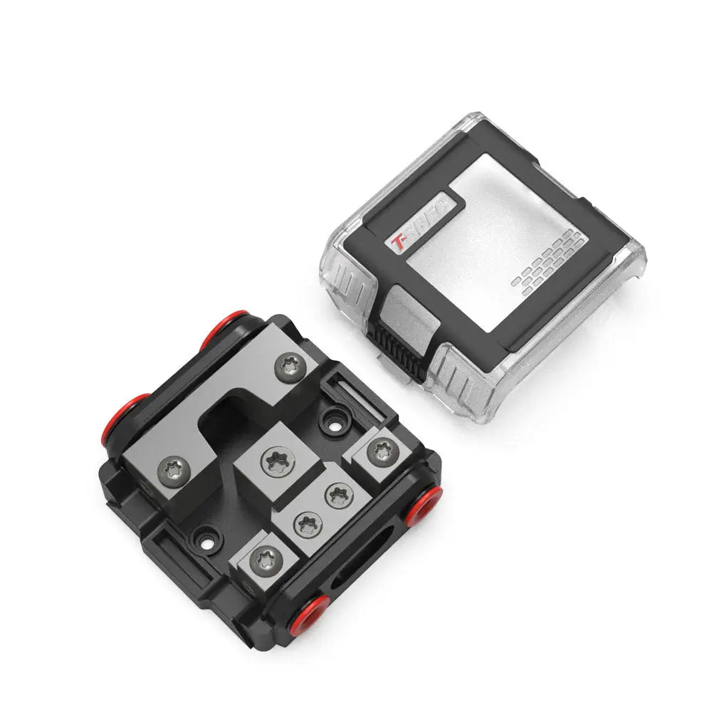 T-Spec VPNB2 MANL 2 Position All-In-One Distribution Block w/Cover [VPNB2] - Busbars Connectors & Insulators