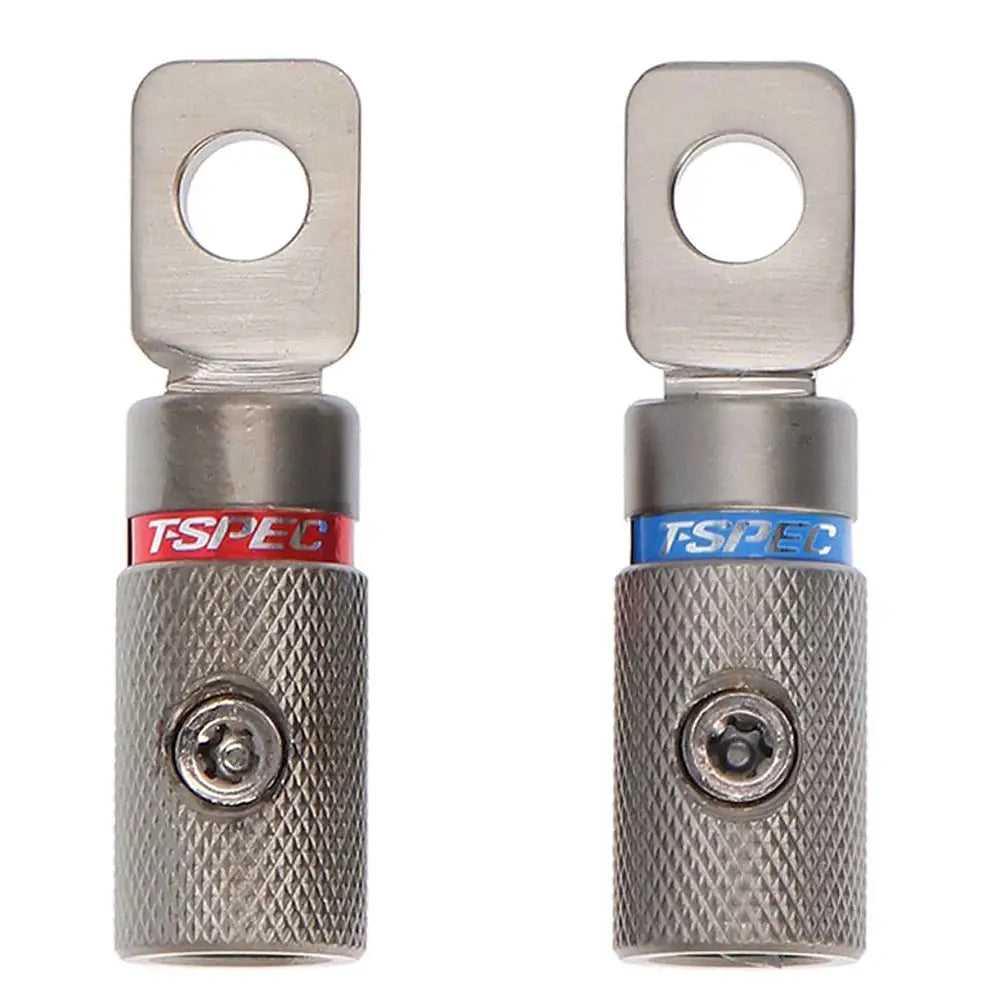 T-Spec VR48 V10 Heavy Duty Set Screw Terminals - 4 AWG - 2 Pack [VR48] - Fuse Blocks & Fuses