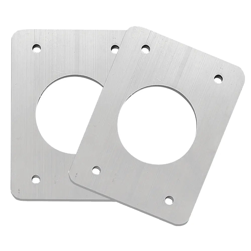 TACO Backing Plates f/Grand Slam Outriggers - Anodized Aluminum [BP-150BSY-320-1] - Outrigger Accessories