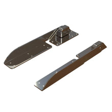 TACO Command Ratchet Hinge 18 1/2’’ 316 Stainless Steel Polished w/Hard Stop [H25 0048] Hinges