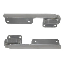 TACO Command Ratchet Hinges - 9-3/8’’ - Polished 316 Stainless Steel - Pair [H25-0016] - Hinges