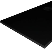 TACO Marine Lumber - 12’’ x 27’’ x 1/2’’ - Black Starboard [P10-5012BLK27-1C] - Marine Lumber