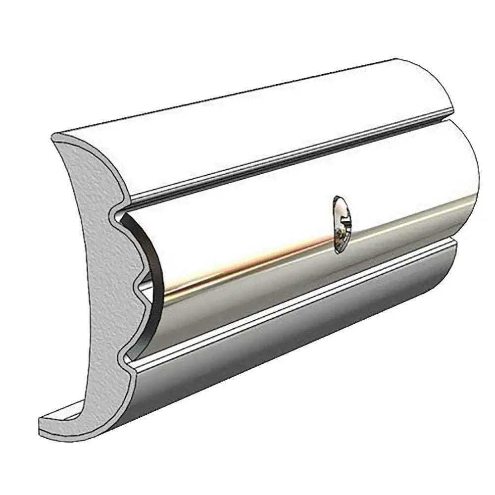 TACO Rigid Vinyl Flex-Core Rub Rail 1.58’’ x.635’’ - Frosty White 60 [V21-9959WHC60D-1] - Rub Rail