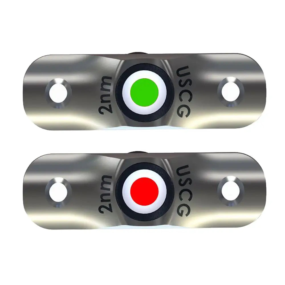 TACO Rub Rail Mounted LED Navigation Light Set - 2-1/2’’ [F38-6800D] - Navigation Lights