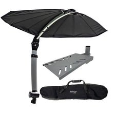 TACO ShadeFin Mini w/Black Fabric - Bag Swivel Seat Mount Kit [T10-4000-4] - Biminis/Shades/Umbrellas