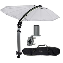 TACO ShadeFin Mini w/White Fabric - Bag Round Rail Mount Kit [T10-4000-16] - Biminis/Shades/Umbrellas