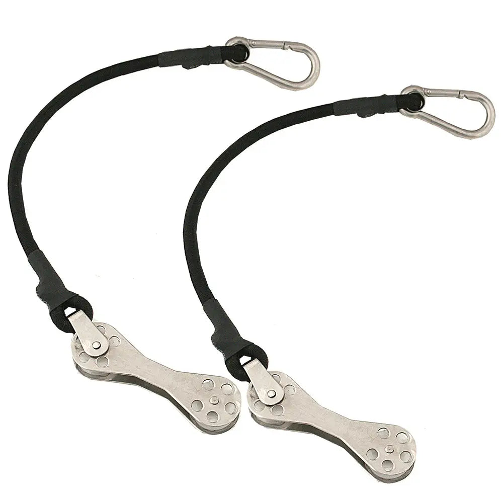 Taco Shock Cord w/Double Roller (Pair) [COK-0022-2] - Outrigger Accessories