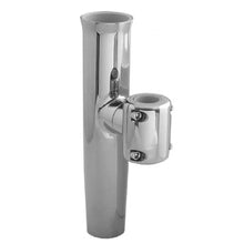 TACO Stainless Steel Clamp-On Adjustable Rod Holder - 1-1/16’’ & 1-5/16’’ O.D. (Pipe) 1-1/4’’ O.D. (Tube)