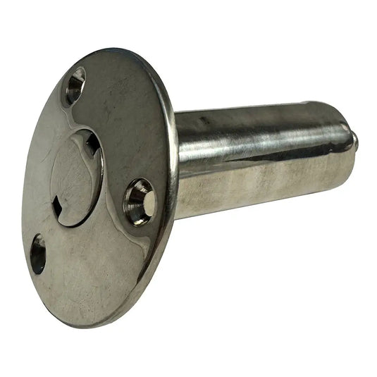 TACO 15 Degree Stainless Steel Twist Lock Base for J-Lock Sunshade - Biminis/Shades/Umbrellas