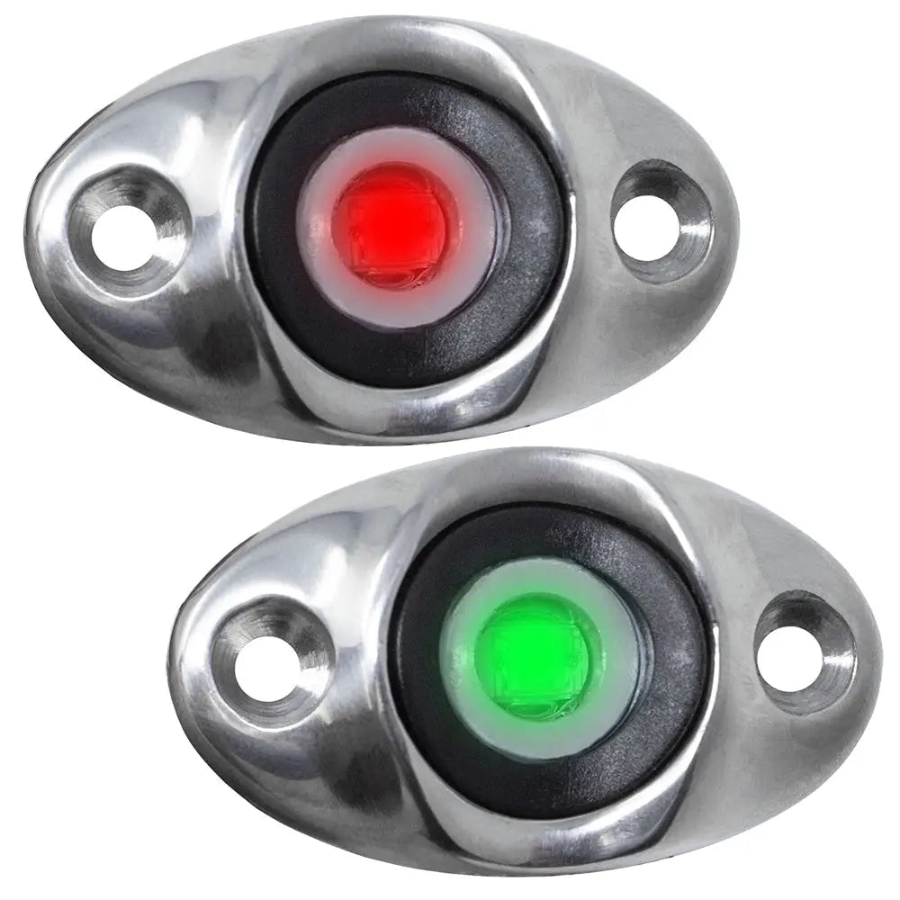 TACO Surface Mount LED Side Navigation Light Set - 1-3/4’’ [F38-6610D] - Navigation Lights