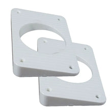 TACO Wedge Plates f/Grand Slam Outriggers - White [WP-150WHA-1] - Outrigger Accessories