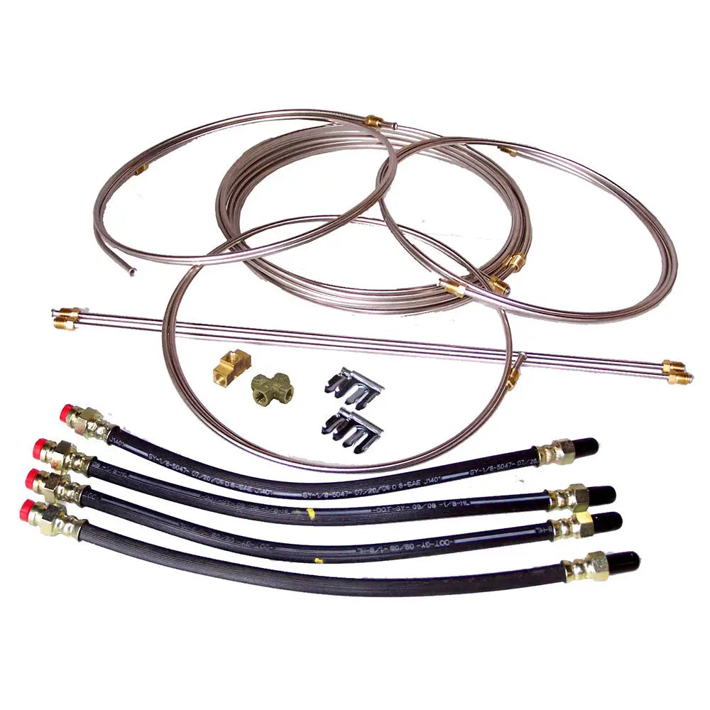 Tandem Trailer Stainless Steel Brake Line Kit Load Rite - Bearings/Hubs/Brakes