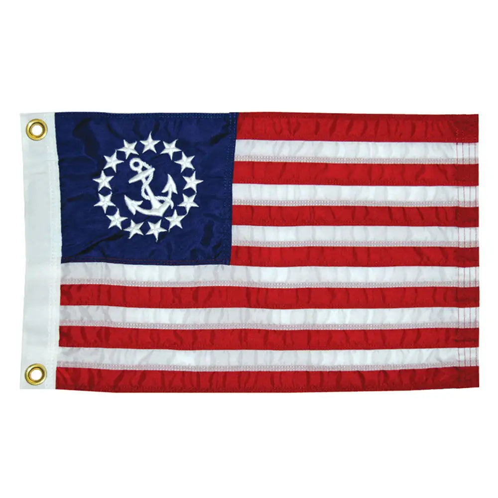 Taylor Made 12’’ x 18’’ Deluxe Sewn US Yacht Ensign Flag [8118] - Accessories