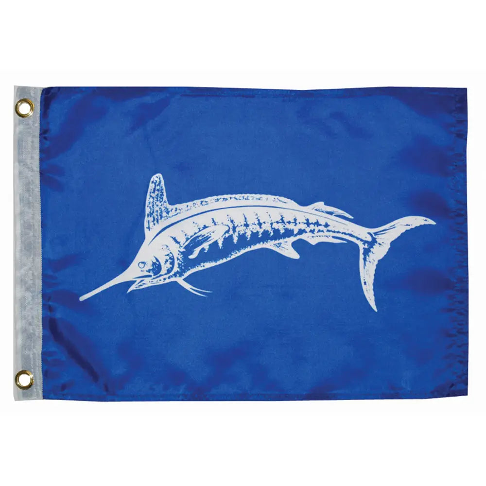 Taylor Made 12’’ x 18’’ White Marlin Flag [3018] - Accessories