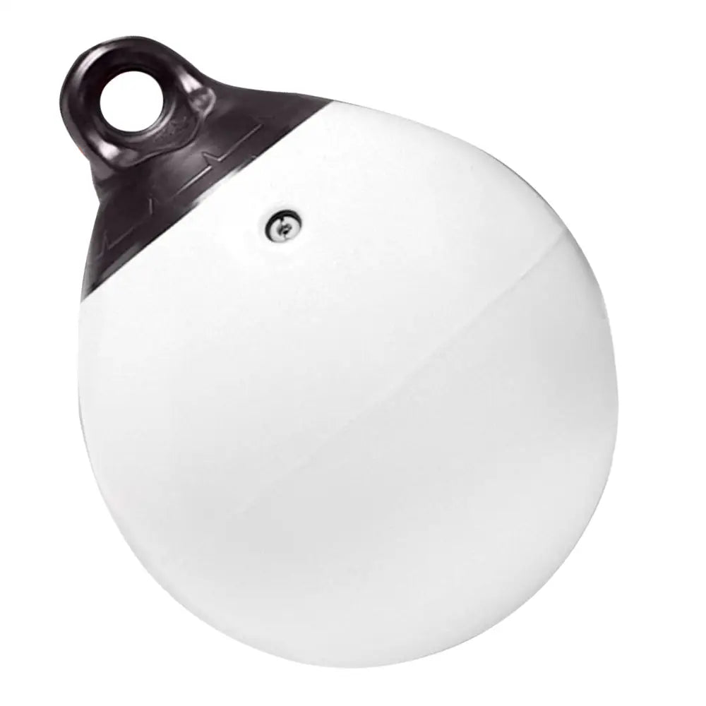 Taylor Made 15’’ Tuff End Inflatable Vinyl Buoy - White [1146] - Buoys