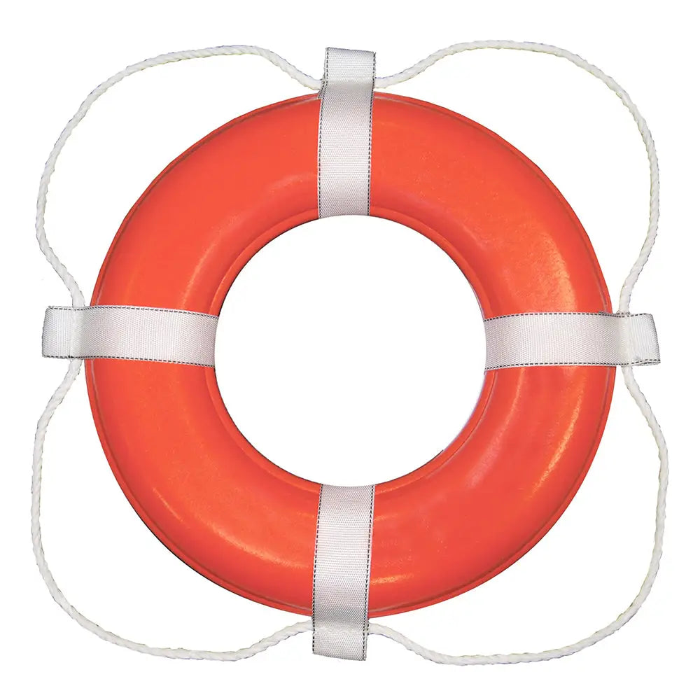Taylor Made Foam Ring Buoy - 30’’ - Orange w/White Grab Line [383] - Personal Flotation Devices
