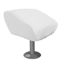 Taylor Made Folding Pedestal Boat Seat Cover - Vinyl White [40220] - Winter Covers