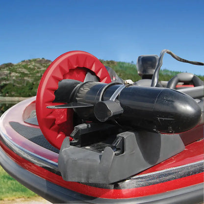 Taylor Made Trolling Motor Propeller Cover- 3-Blade Cover - 10’’- Red [355] - Trolling Motor Accessories