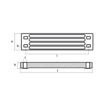 Tecnoseal Aluminum Yamaha Bar Anode f/Engine Bracket [01112-1AL] - Anodes