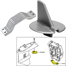 Tecnoseal Anode Kit w/Hardware - Yamaha 150-200HP Left Hand Rotation - Aluminum [21102AL] - Anodes