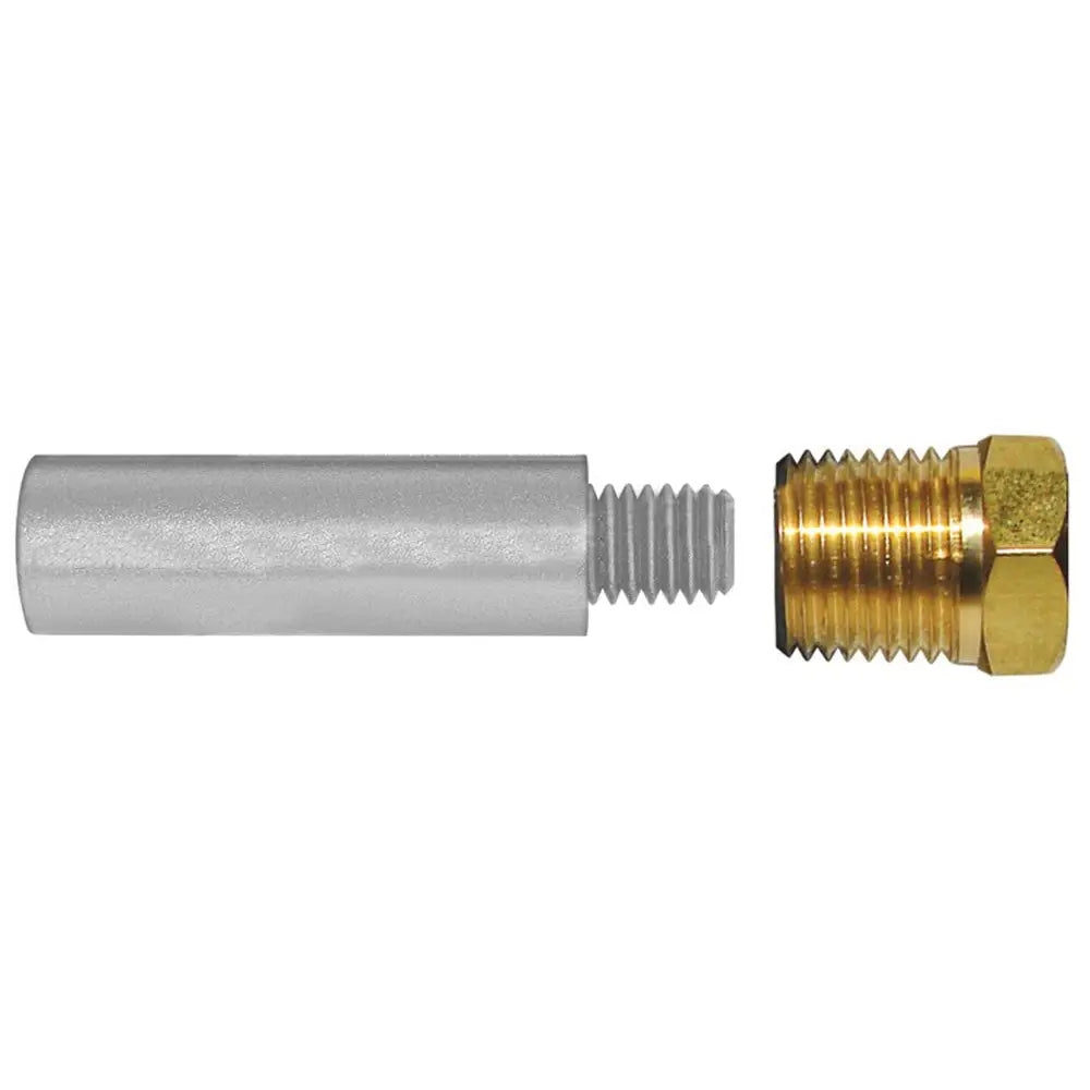 Tecnoseal E2 Pencil Zinc w/Brass Cap [TEC-E2-C] - Anodes