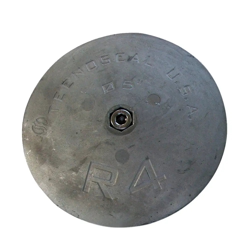 Tecnoseal R4AL Rudder Anode - Aluminum - 5’’ x 5/8’’ [R4AL] - Anodes