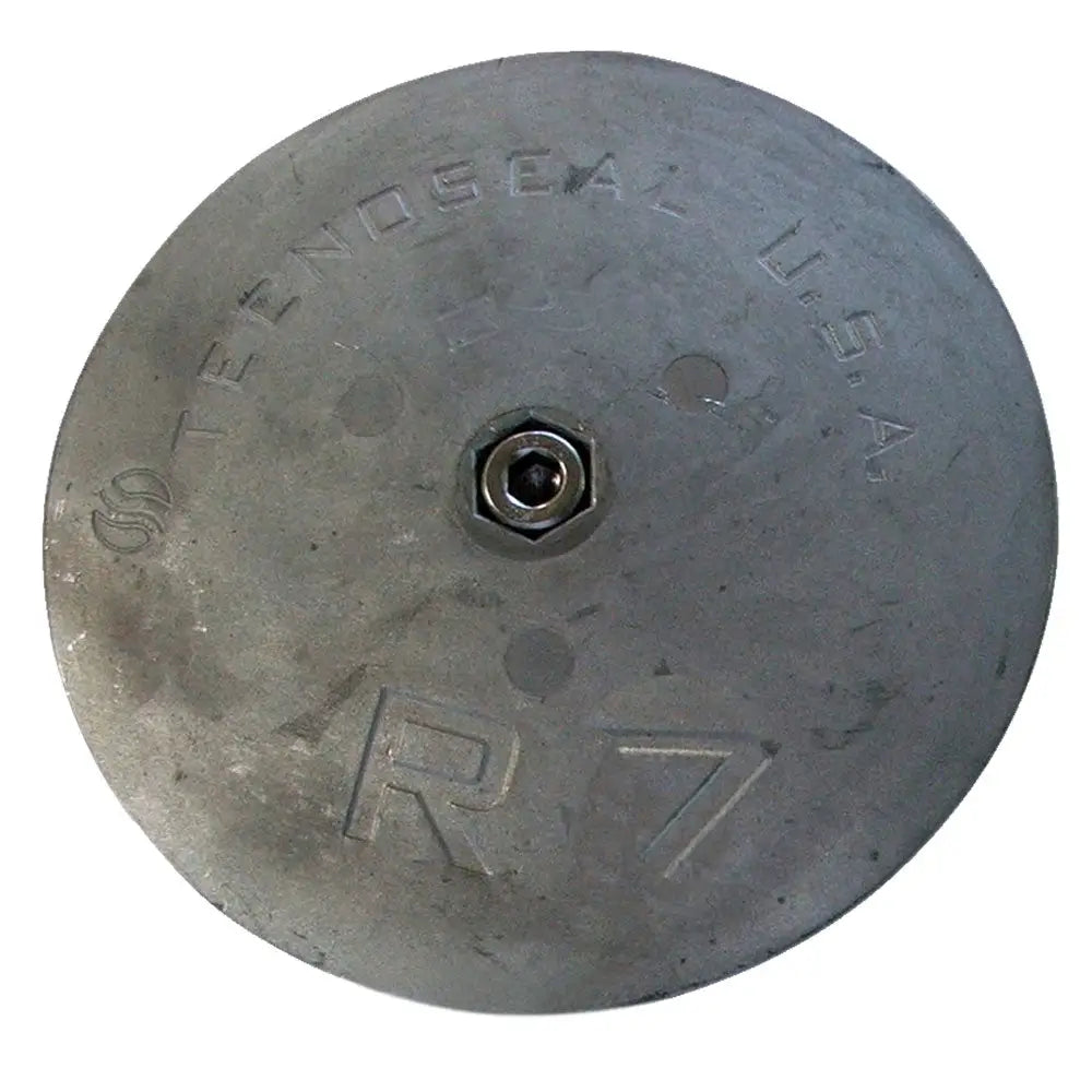 Tecnoseal R7 Rudder Anode - Zinc - 6-1/2’’ Diameter [R7] - Anodes
