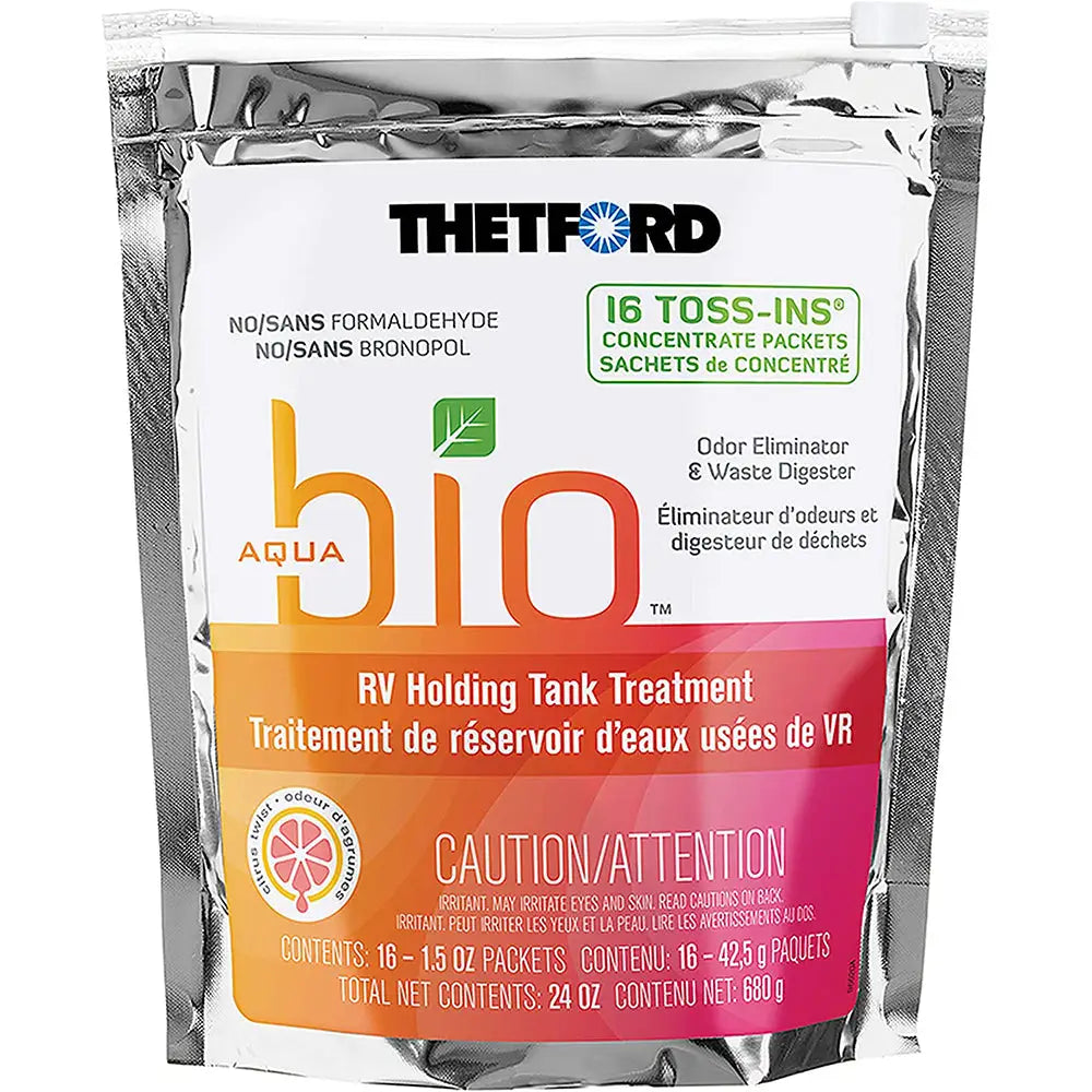 Thetford AquaBio - 16 Toss-Ins Concentrate Packets [96590] - Accessories