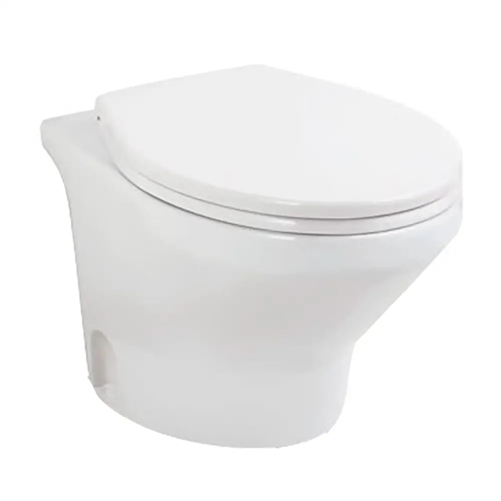 Thetford Compass Touch Toilet - Low White - 12V [T-COM012PW/TSFT/NA] - Marine Sanitation