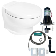 Thetford Nano Eco Compact Toilet Raw Water Kit w/Inlet Pump - 12V [T-NANO12PW/E/NA-RWKIT] - Marine Sanitation