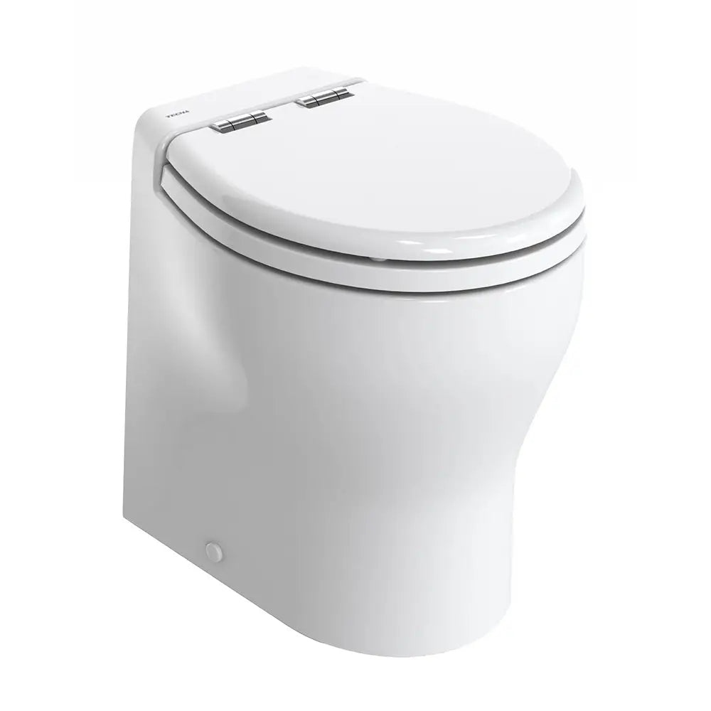 Thetford Silence 2G w/Wood Polyester Soft Close Seat Standard Solenoid - High White 24V [T-E2G024NW/D00C00] - Marine