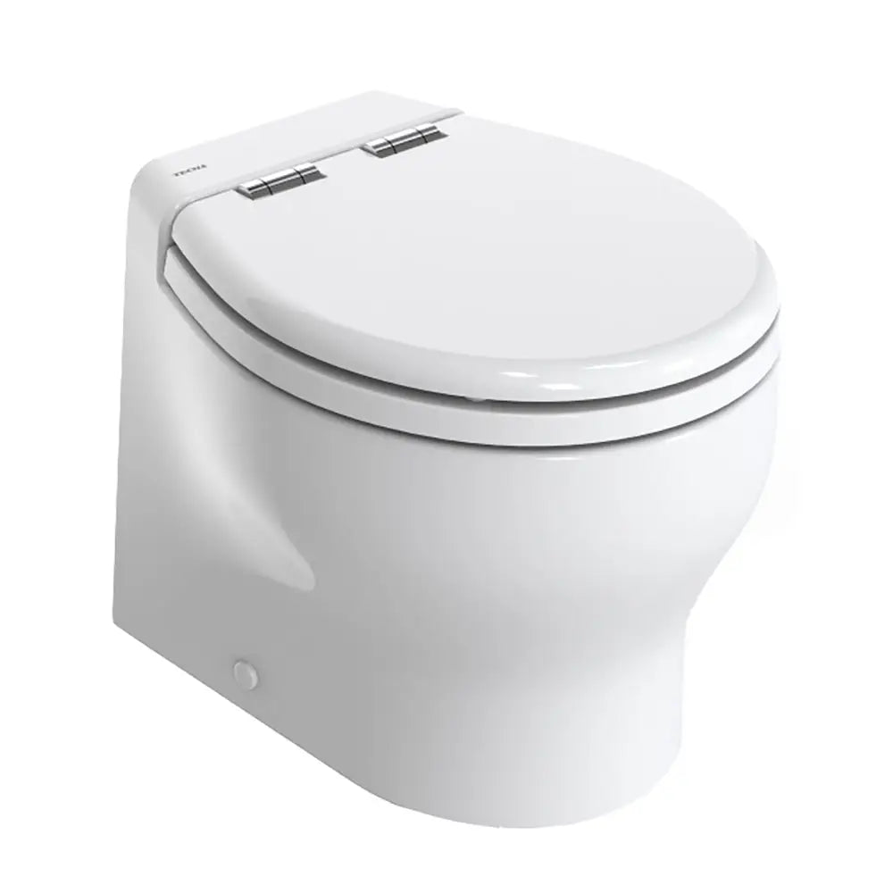 Thetford Silence 2G w/Wood Polyester Soft Close Seat Standard Solenoid - Short White 24V [T-E2G024DW/D00C00] - Marine
