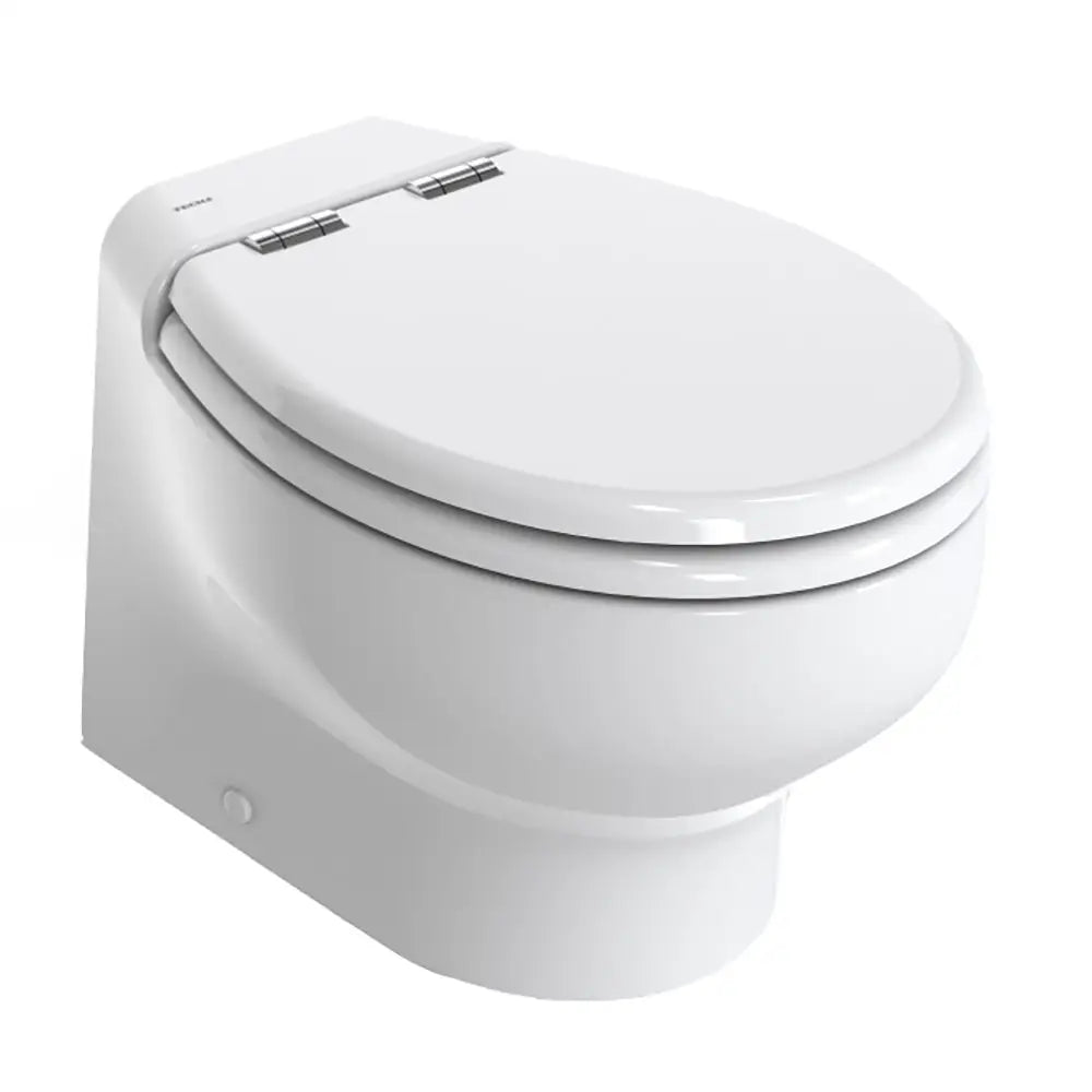 Thetford Silence Plus 2G w/Wood Polyester Soft Close Seat Standard Solenoid - Short White - 24V [T-S2G024DW/D00C00]