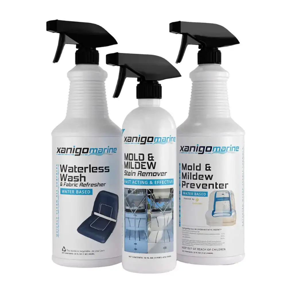 Xanigo Marine Ultimate Vinyl Boat Seat Care Kit [XMUCC] - Cleaning