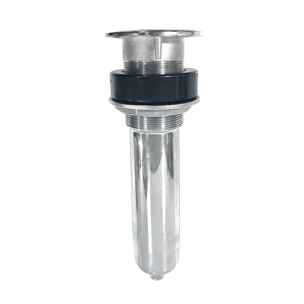 Tigress 10.5’’ 0-Degree Swivel Rod Holder - Screwless - Stainless Steel [77278] - Rod Holders