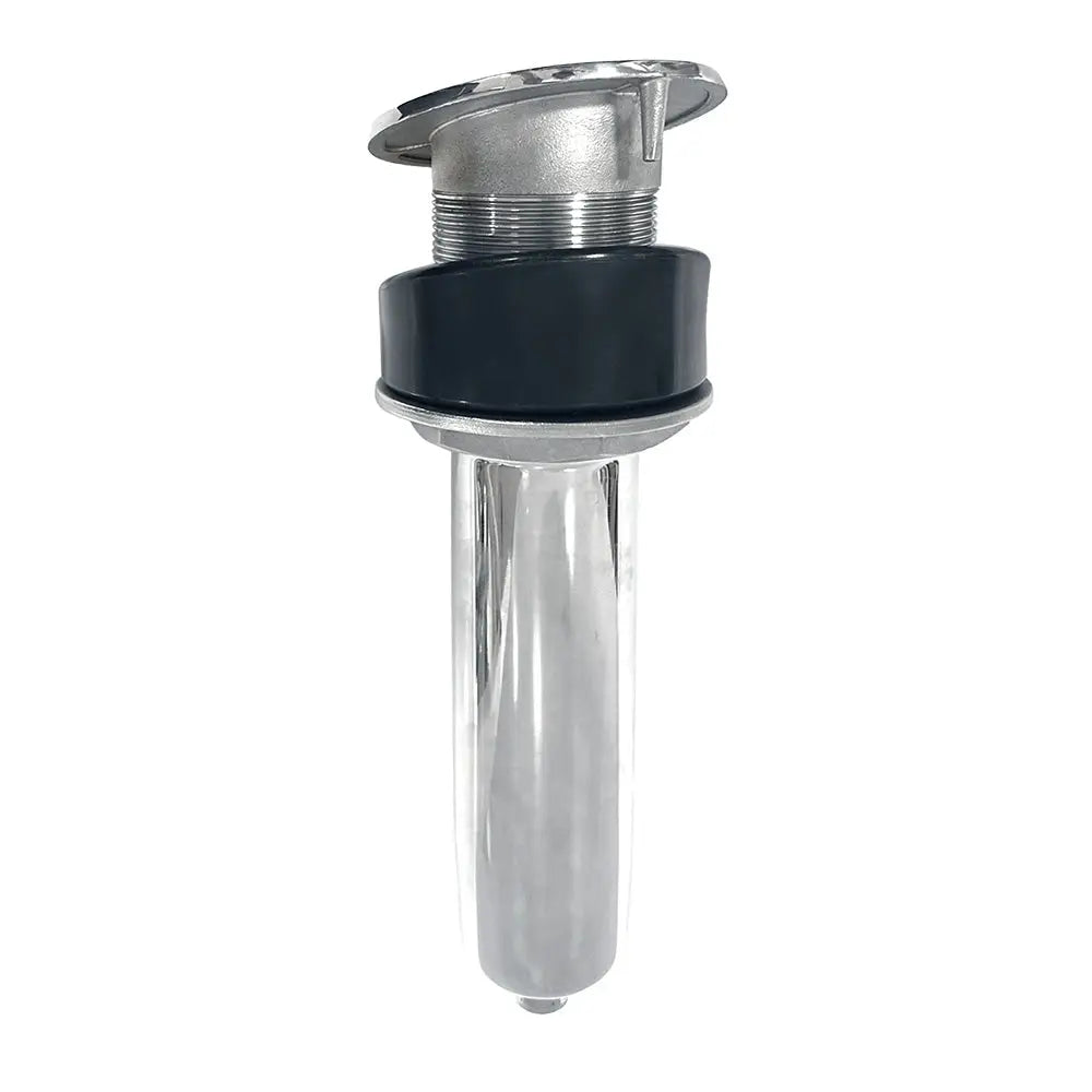 Tigress 10.5’’ 15-Degree Swivel Rod Holder - Screwless - Stainless Steel [77279] - Rod Holders
