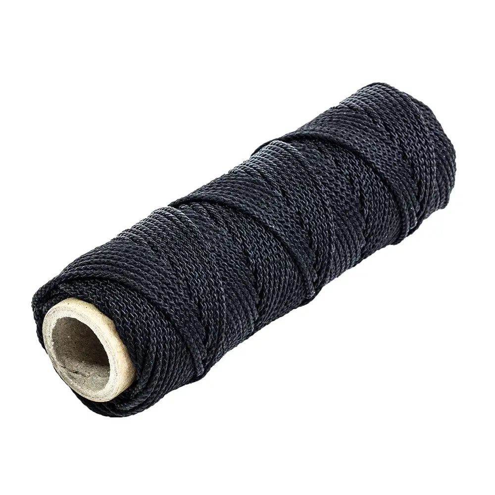 Tigress 100’ of 300lb Nylon Braid - Black [88671] - Outrigger Accessories
