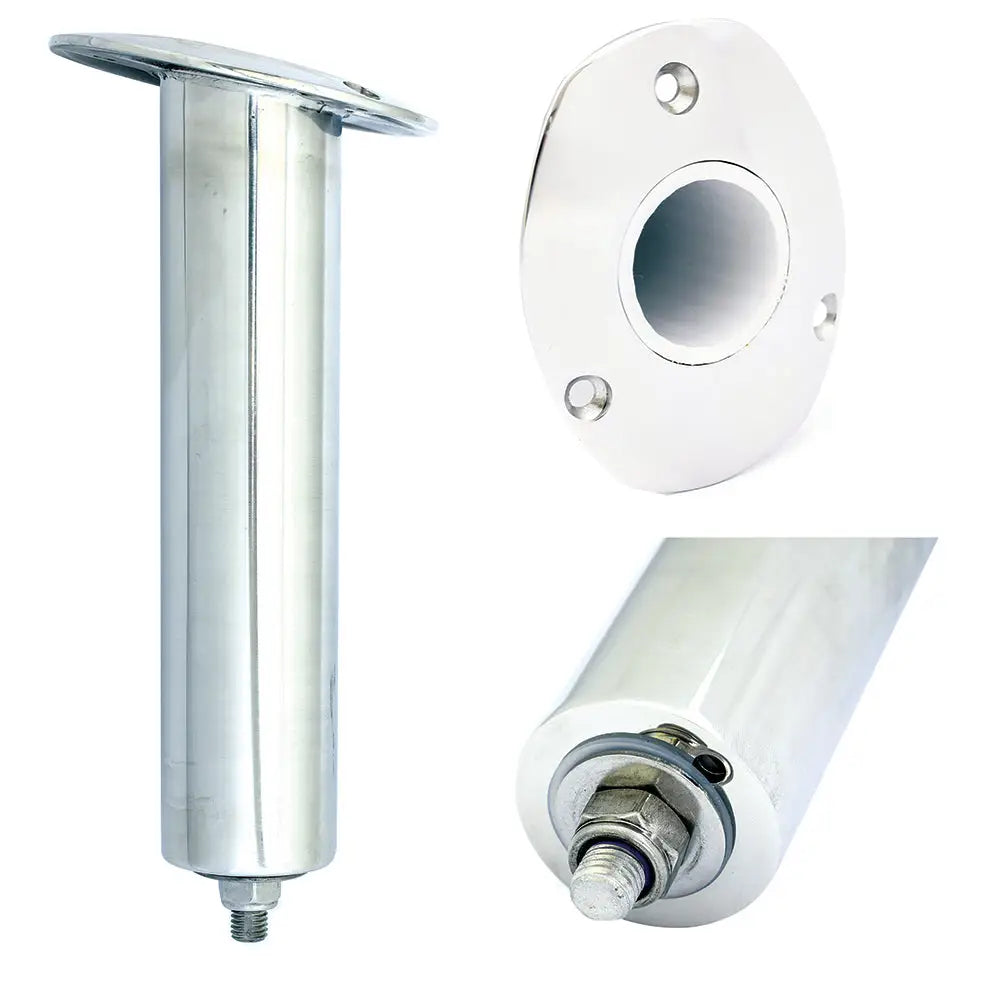 Tigress 3 Hole Swivel Oval Head Rod Holder - 15 Degree - 10-1/2’’ [88524] - Rod Holders