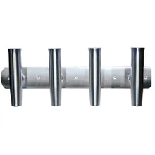 Tigress 4 Rod Aluminum Transom Mount Rod Holder - 28’’ [88144-1] - Rod Holders