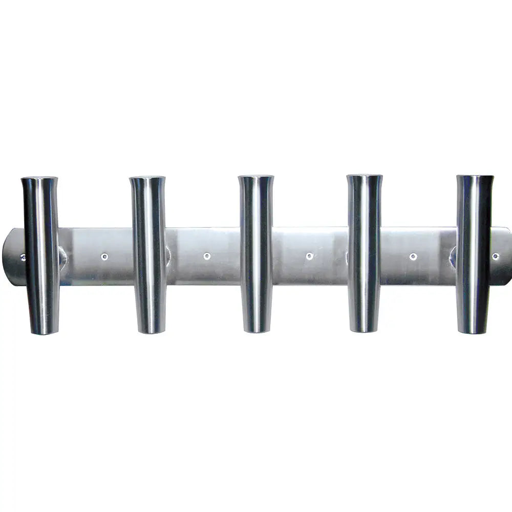 Tigress 5 Rod Aluminum Transom Mount Rod Holder - 35’’ [88144] - Rod Holders