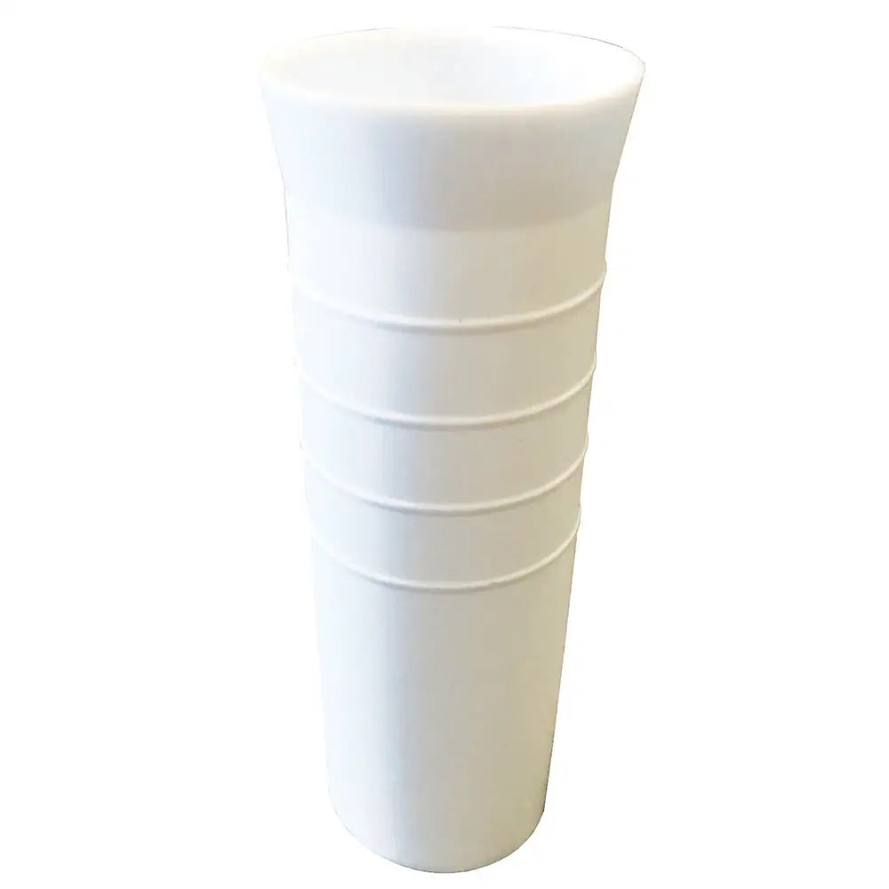 Tigress 8-1/2’’ Ribbed Replacement Vinyl Insert Liner - White [88152-3] - Rod Holder Accessories