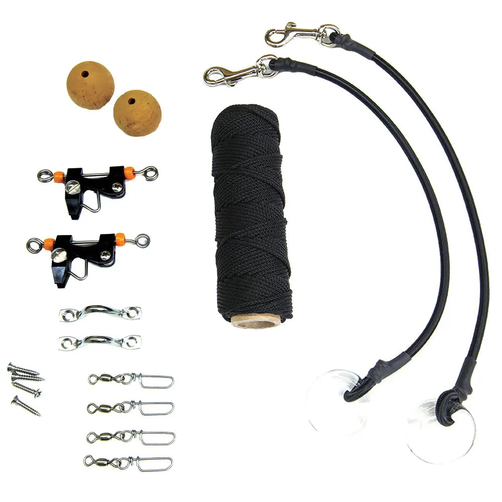 Tigress Deluxe Rigging Kit - Black Nylon [88601] - Outrigger Accessories