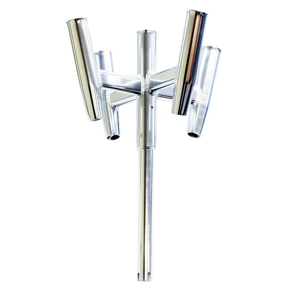 Tigress Five Banger Aluminum Rod Holder - Straight Butt [88157] - Rod Holders